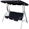 Aktive Trädgårdsgunga 180x107x160 Cm unisex, Black, One Size