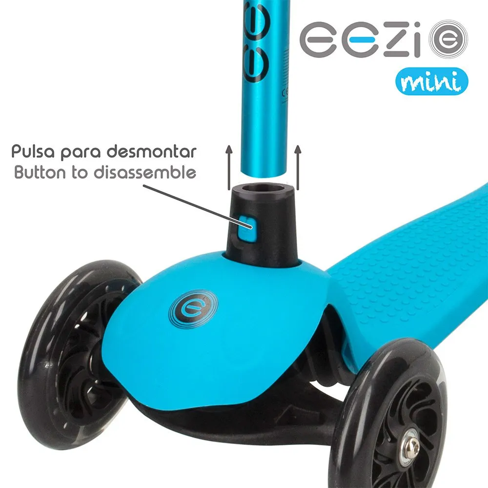 Aktive Trehjulig Sparkcykel Med Lampa, Blue, One Size