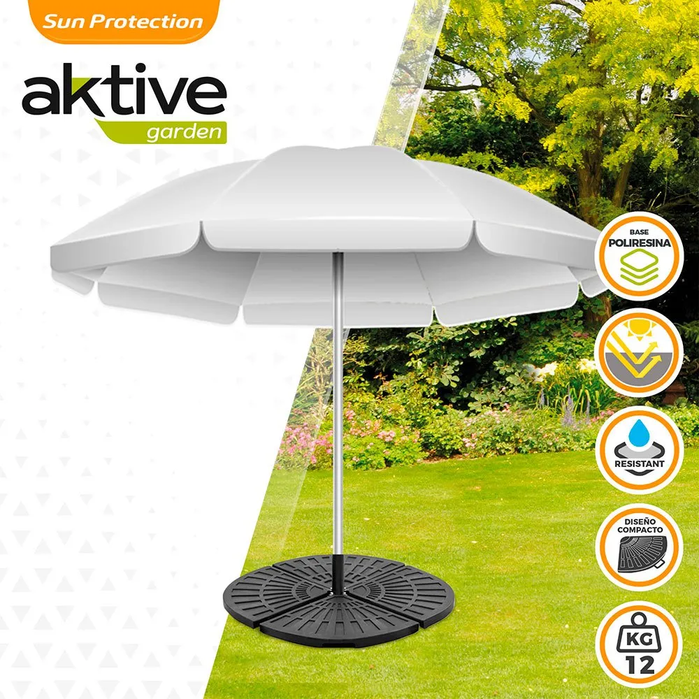Aktive Triangulär Parasollfot I Polyresin unisex, Black, 47 x 64 x 4cm Aktive Triangulär Parasollfot I Polyresin unisex, Black, 47 x 64 x 4cm