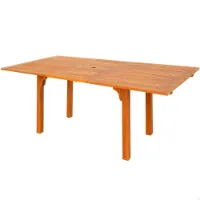 Aktive Utdragbart Bord I Akacia 150x100x74 Cm unisex Aktive Utdragbart Bord I Akacia 150x100x74 Cm unisex