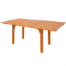 Aktive Utdragbart Bord I Akacia 150x100x74 Cm unisex, Brown, One Size