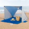Aktive Uv50 Pop-up Vindskydd Och Strandtält 145x148x103 unisex, Royal / clear / grey, One Size