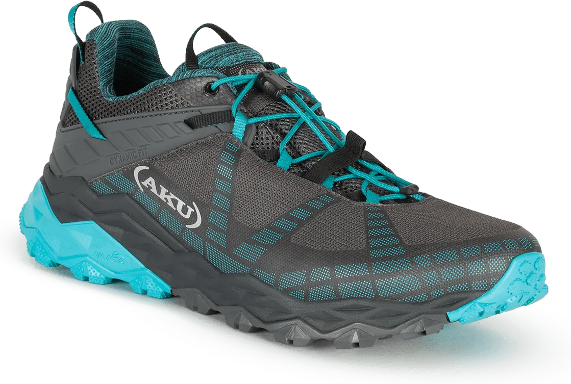AKU Women's Flyrock, BLACK/TURQUOISE AKU Women's Flyrock, BLACK/TURQUOISE
