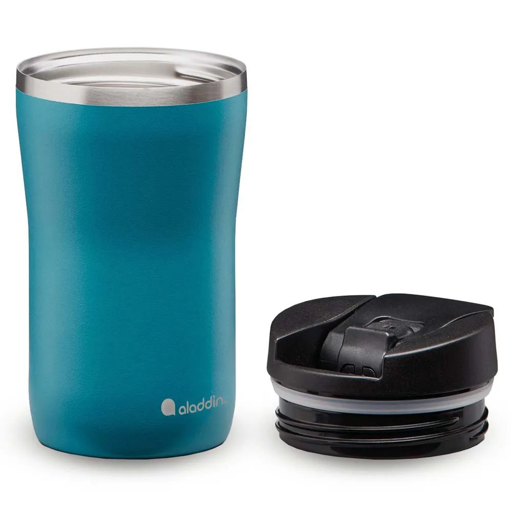 Aladdin Café Thermavac™ Leak-lock™ Stainless Steel 0.25l Termosflaska, Blue water, One Size