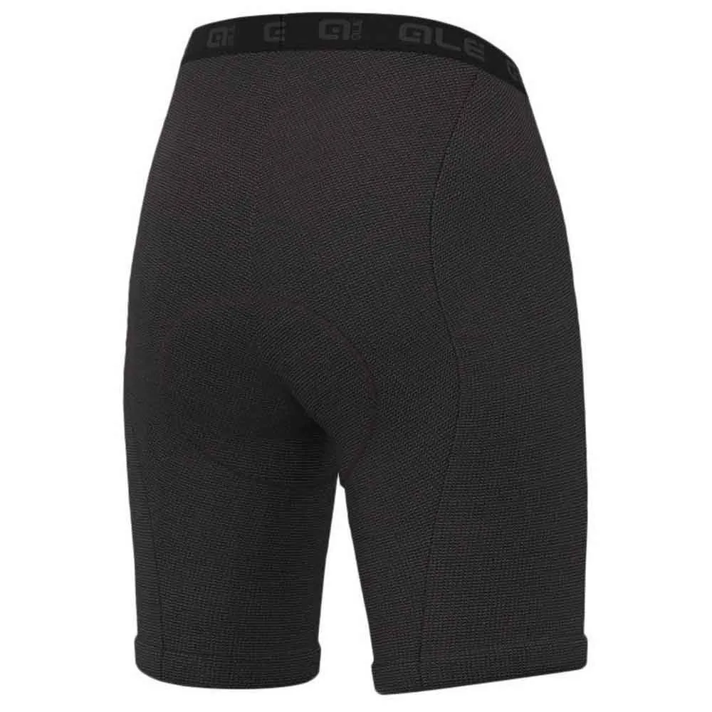 Alé Enduro Padded Baslager Shorts, Black Alé Enduro Padded Baslager Shorts, Black