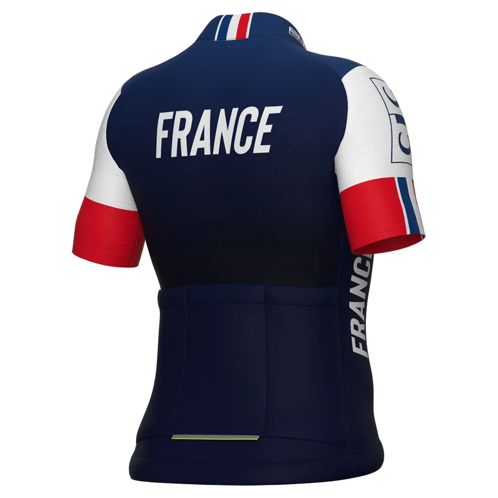 Alé French Federation 2025 Korta ärmar Cykeltröja Alé French Federation 2025 Korta ärmar Cykeltröja