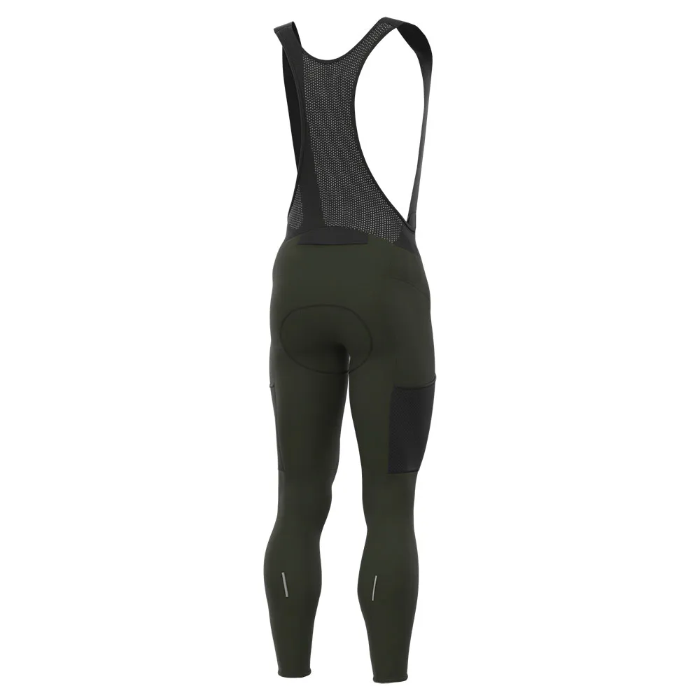 Alé Gravel Stones Cargo Cykelbyxor, Dark green