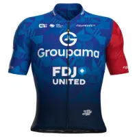 Alé Groupama Fdj Capsule Tdf 2025 Korta ärmar Cykeltröja Alé Groupama Fdj Capsule Tdf 2025 Korta ärmar Cykeltröja