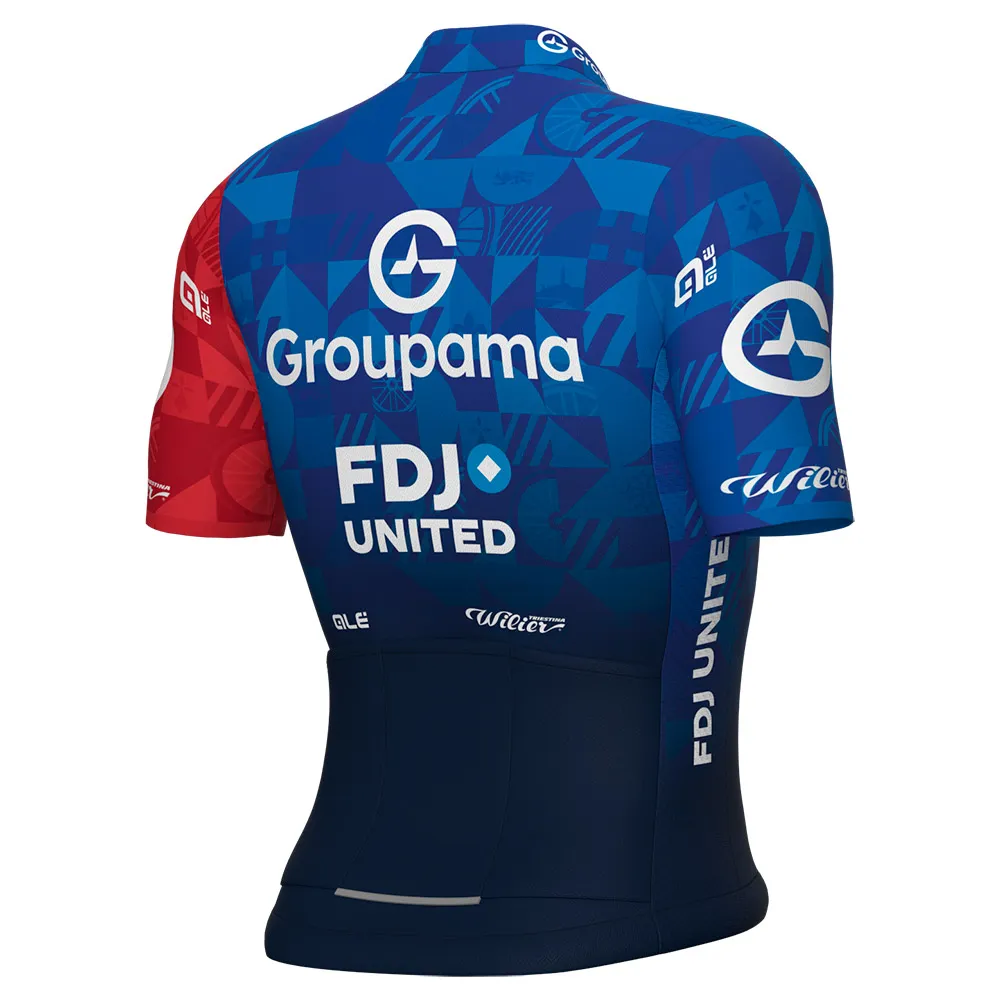 Alé Groupama Fdj Capsule Tdf 2025 Korta ärmar Cykeltröja Alé Groupama Fdj Capsule Tdf 2025 Korta ärmar Cykeltröja