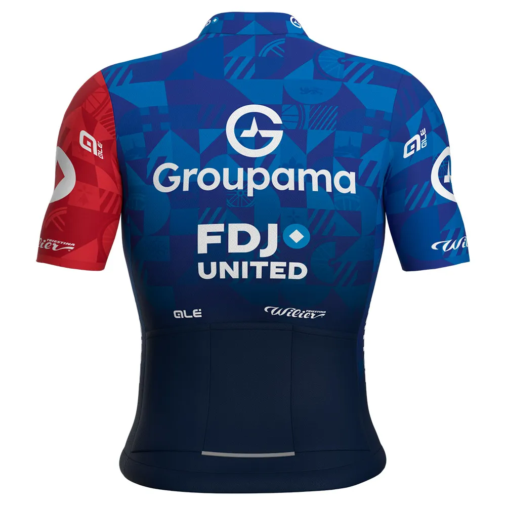 Alé Groupama Fdj Capsule Tdf 2025 Korta ärmar Cykeltröja Alé Groupama Fdj Capsule Tdf 2025 Korta ärmar Cykeltröja