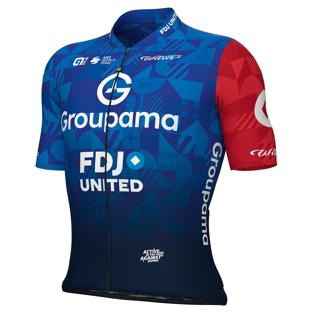Alé Groupama Fdj Capsule Tdf 2025 Korta ärmar Cykeltröja Alé Groupama Fdj Capsule Tdf 2025 Korta ärmar Cykeltröja