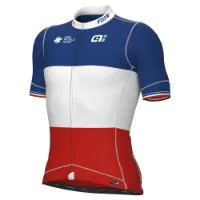 Alé Groupama Fdj Champion France Pro 2023 Korta ärmar Cykeltröja