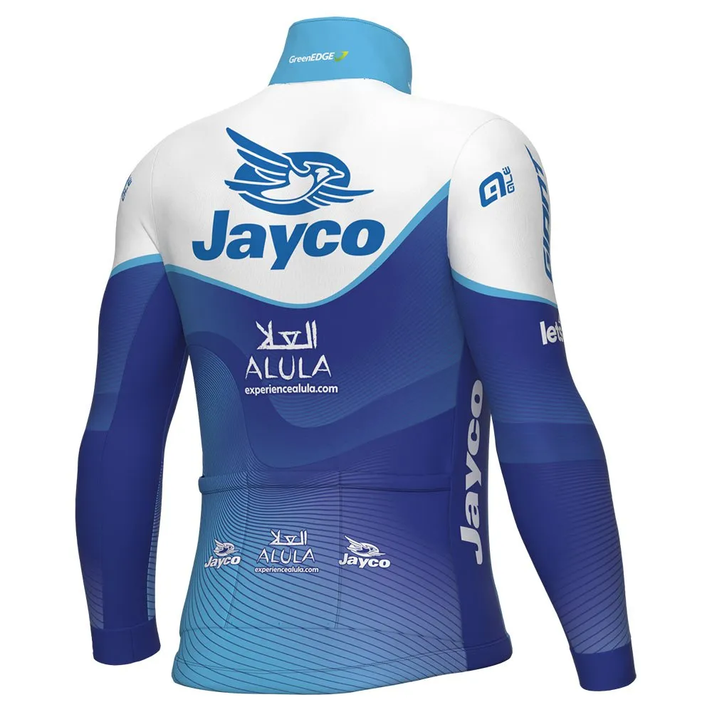 Alé Jayco Alula Replica 2023 Jacka, Light blue / white