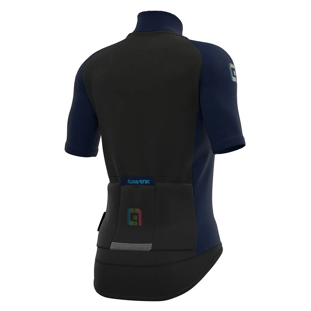 Alé K-idro Wr Korta ärmar Cykeltröja, Blue, M