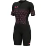 Alé Maui Kortärmad Triathlondräkt female, Black
