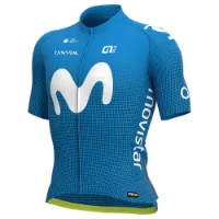 Alé Movistar Team 2020 Pr-r Korta ärmar Cykeltröja Alé Movistar Team 2020 Pr-r Korta ärmar Cykeltröja
