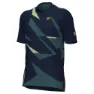 Alé Omega Korta ärmar Cykeltröja, Blue, L