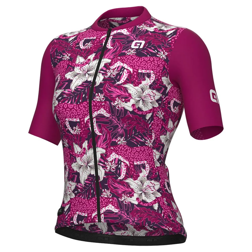 Alé Pr-e Hibiscus Korta ärmar Cykeltröja Alé Pr-e Hibiscus Korta ärmar Cykeltröja