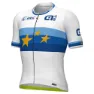 Alé Pr-s 2.0 Uec European Champion Korta ärmar Cykeltröja, Multicolor