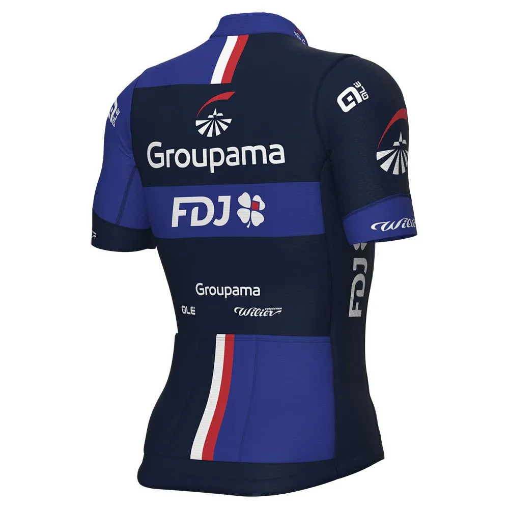 Alé Pr-s Groupama Fdj 2024 Korta ärmar Cykeltröja