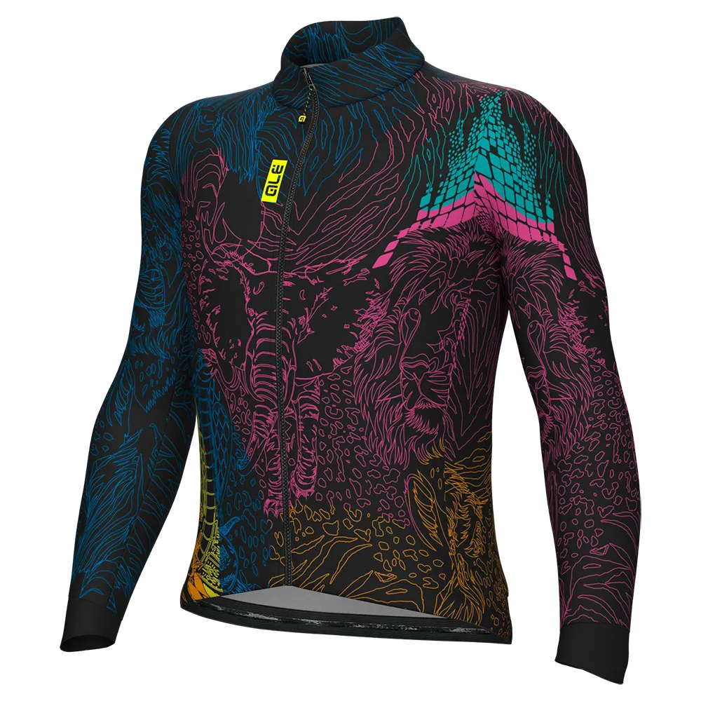 Alé Pragma Zanzibar Långärmad Trikå, Multicolour, L