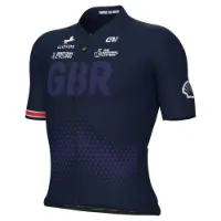 Alé Prime British Federation Training 2025 Korta ärmar Cykeltröja