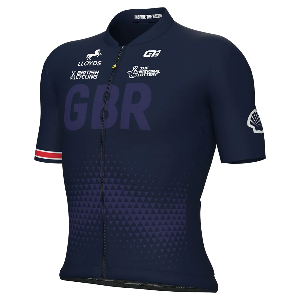 Alé Prime British Federation Training 2025 Korta ärmar Cykeltröja, Multicolor