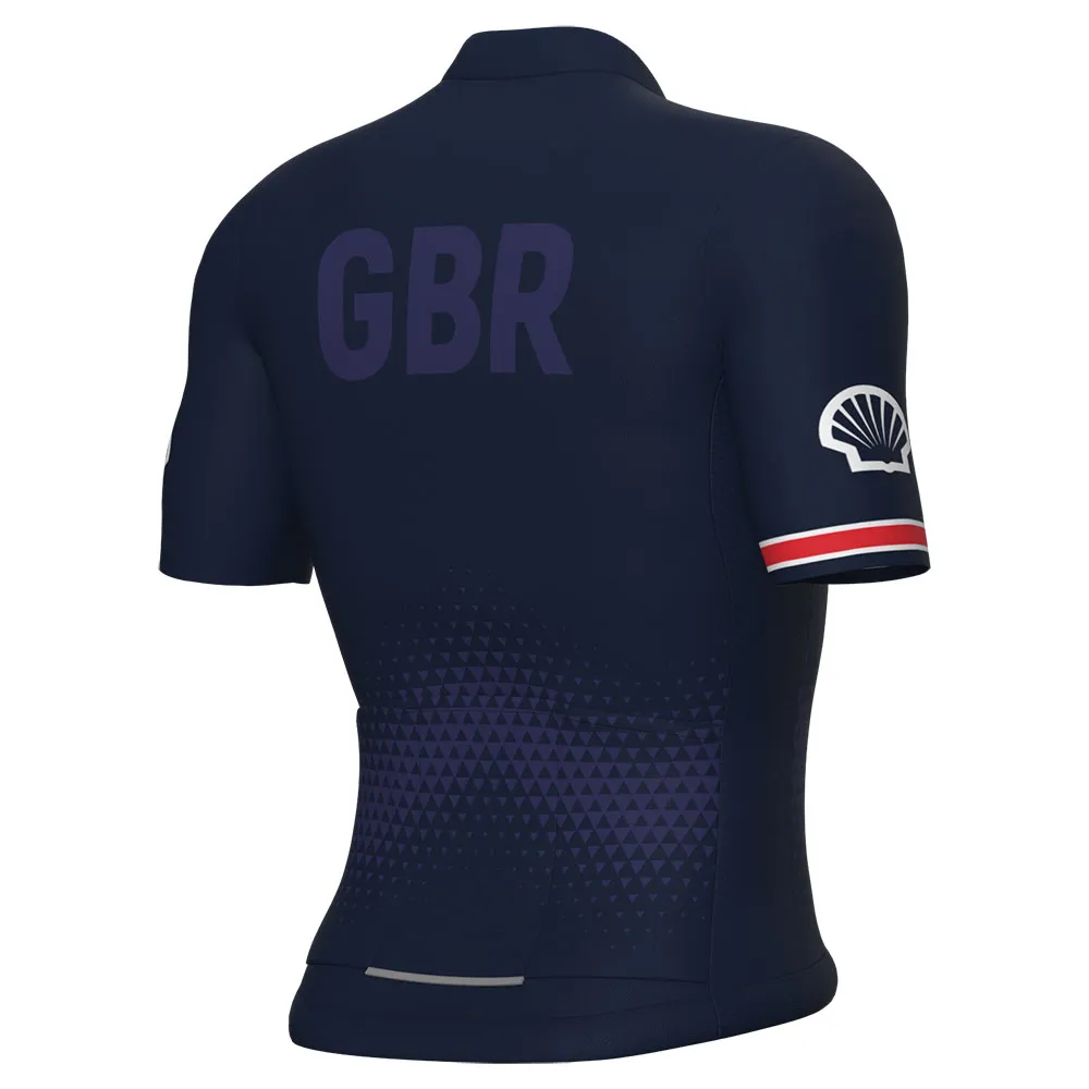 Alé Prime British Federation Training 2025 Korta ärmar Cykeltröja, Multicolor