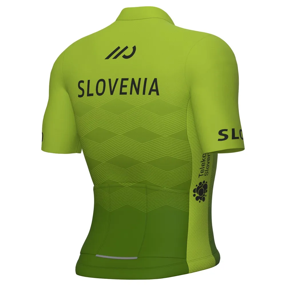 Alé Prime Federation Slovenia 2025 Korta ärmar Cykeltröja, Multicolor