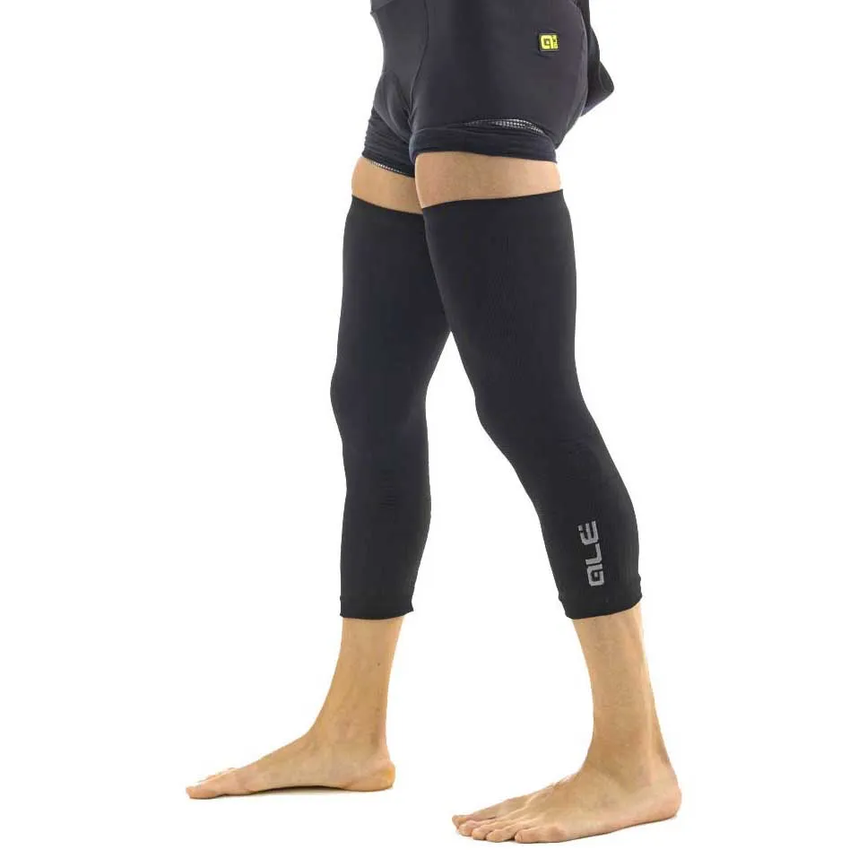 Alé Seamless Polipropilene Knävärmare, Black Alé Seamless Polipropilene Knävärmare, Black