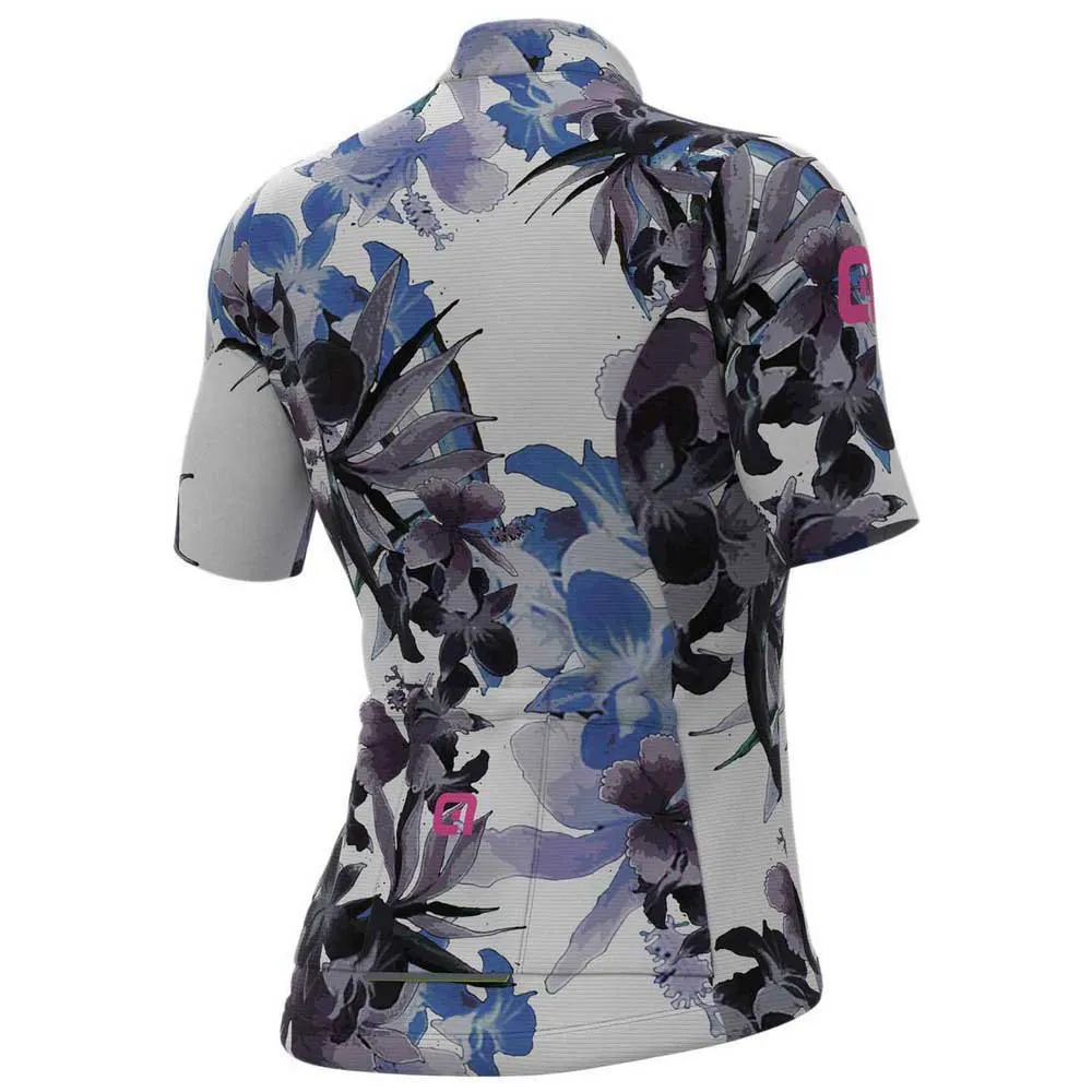 Alé Solid Bouquet Korta ärmar Cykeltröja, White, 3XL