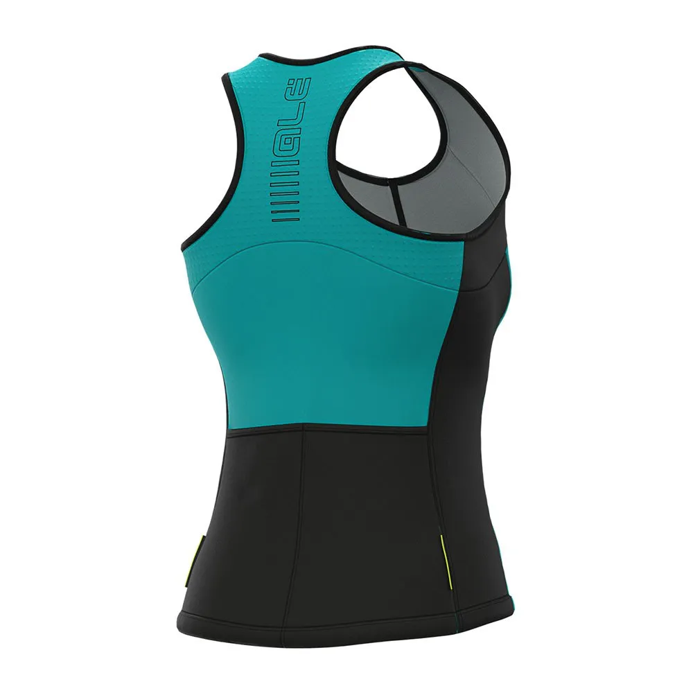 Alé Solid Color Block Ärmlös Cykeltröja