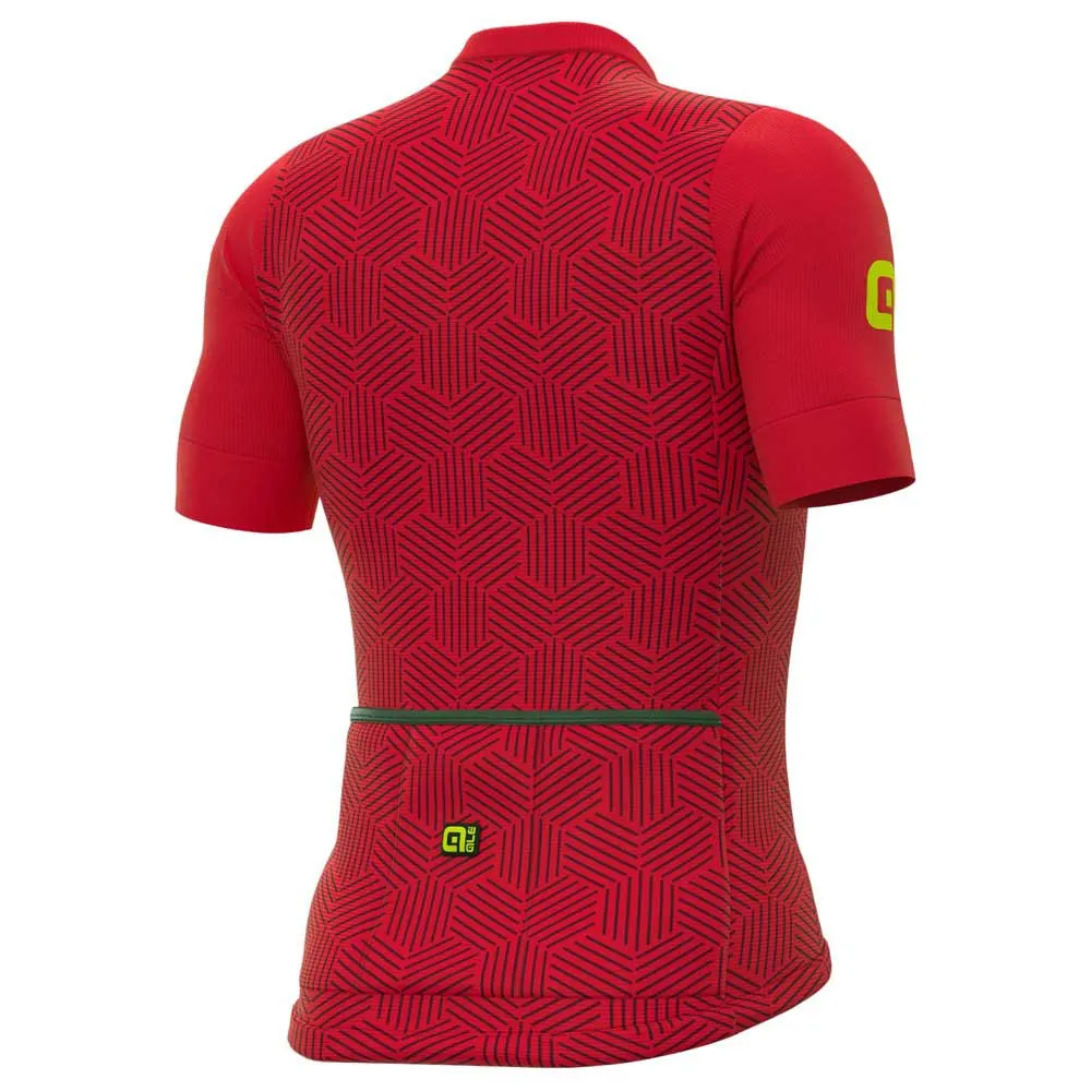 Alé Solid Cross Korta ärmar Cykeltröja, Red, M Alé Solid Cross Korta ärmar Cykeltröja, Red, M
