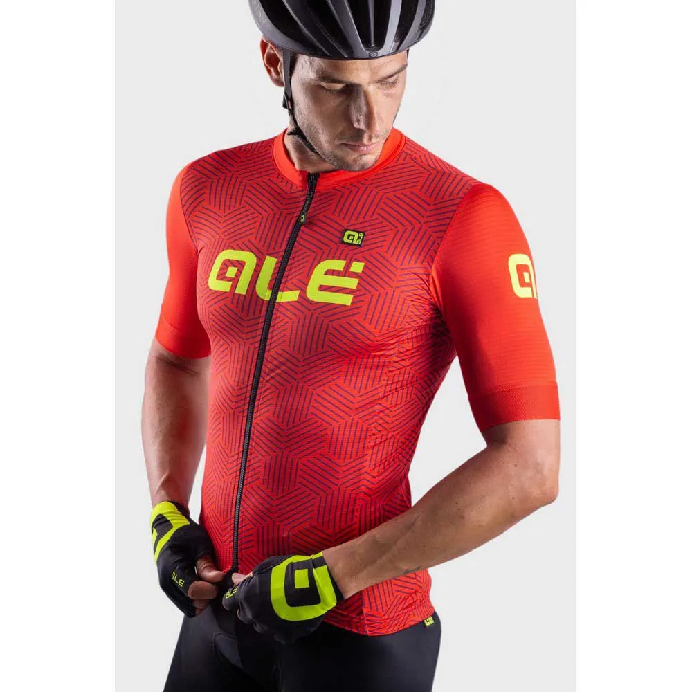 Alé Solid Cross Korta ärmar Cykeltröja, Red, M Alé Solid Cross Korta ärmar Cykeltröja, Red, M