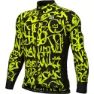 Alé Solid Ride Långärmad Trikå, Fluor yellow, M