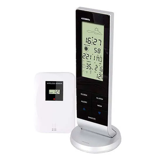 Alecto Ws1150 Väderstation, Black / grey, One Size