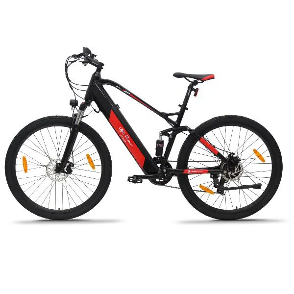 Alfa Romeo Full 29´´ Elcykel Mtb, Black / red, One Size, 250Wh
