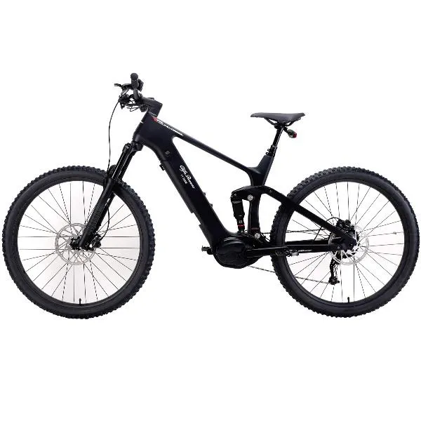 Alfa Romeo Full Carbon 29´´ Elcykel Mtb, Black, One Size, 250Wh