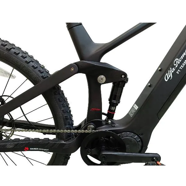 Alfa Romeo Full Carbon 29´´ Elcykel Mtb, Black, One Size, 250Wh