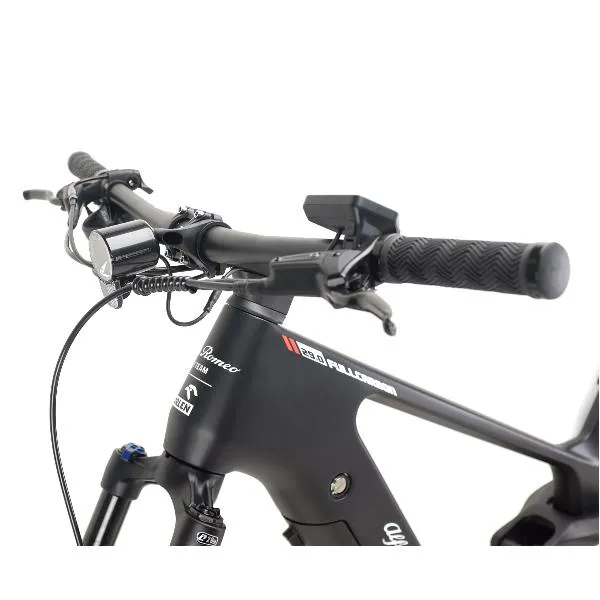 Alfa Romeo Full Carbon 29´´ Elcykel Mtb, Black, One Size, 250Wh