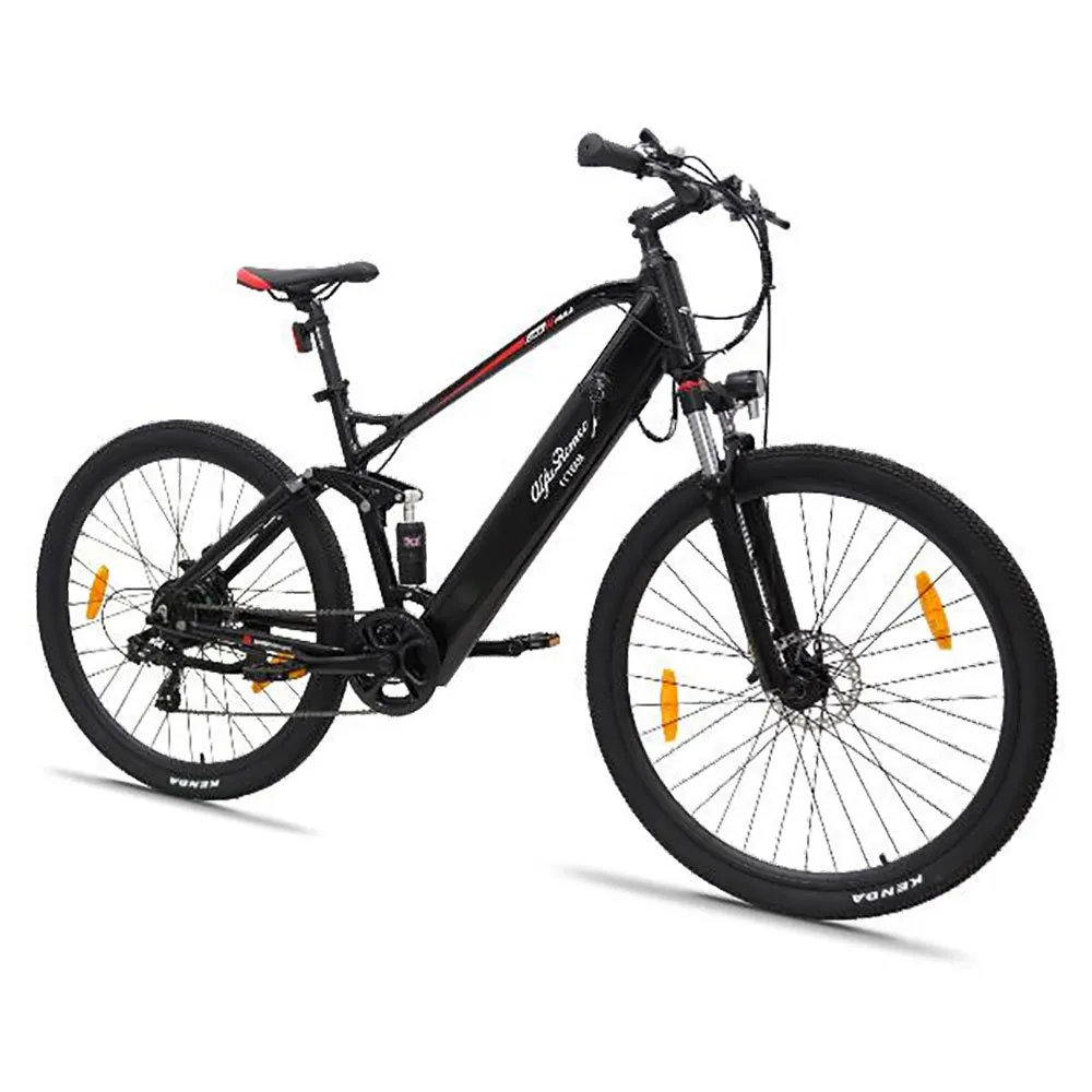 Alfa Romeo Racing Full 29´´ Elcykel Mtb, Black, One Size