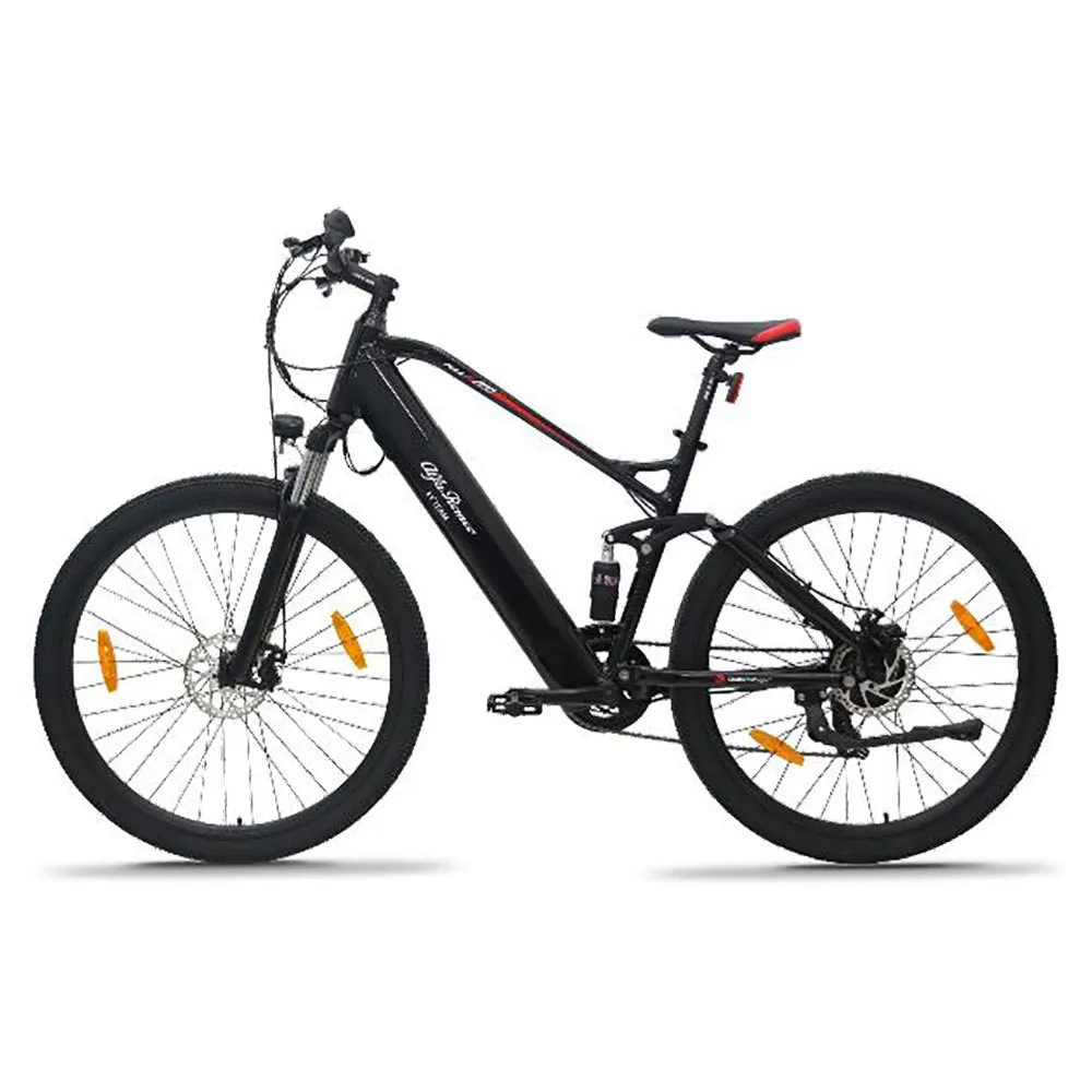 Alfa Romeo Racing Full 29´´ Elcykel Mtb, Black, One Size