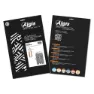Algis Mate Lines Gaffelskydd Klistermärken, Black, One Size