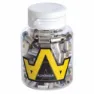 Alhonga Reinforced Kabelhylsa 150 Enheter, Black, 6mm