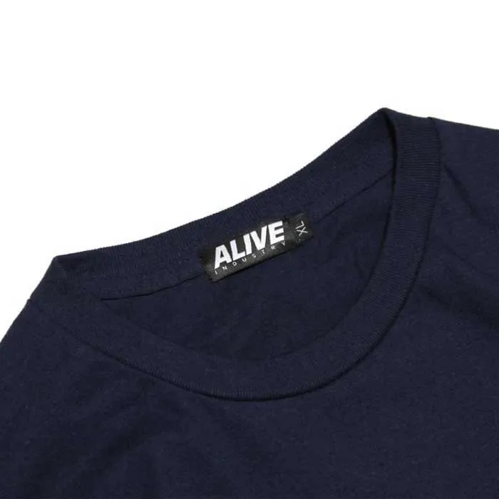 Alive Industry 22logo T-shirt Med Korta ärmar Alive Industry 22logo T-shirt Med Korta ärmar