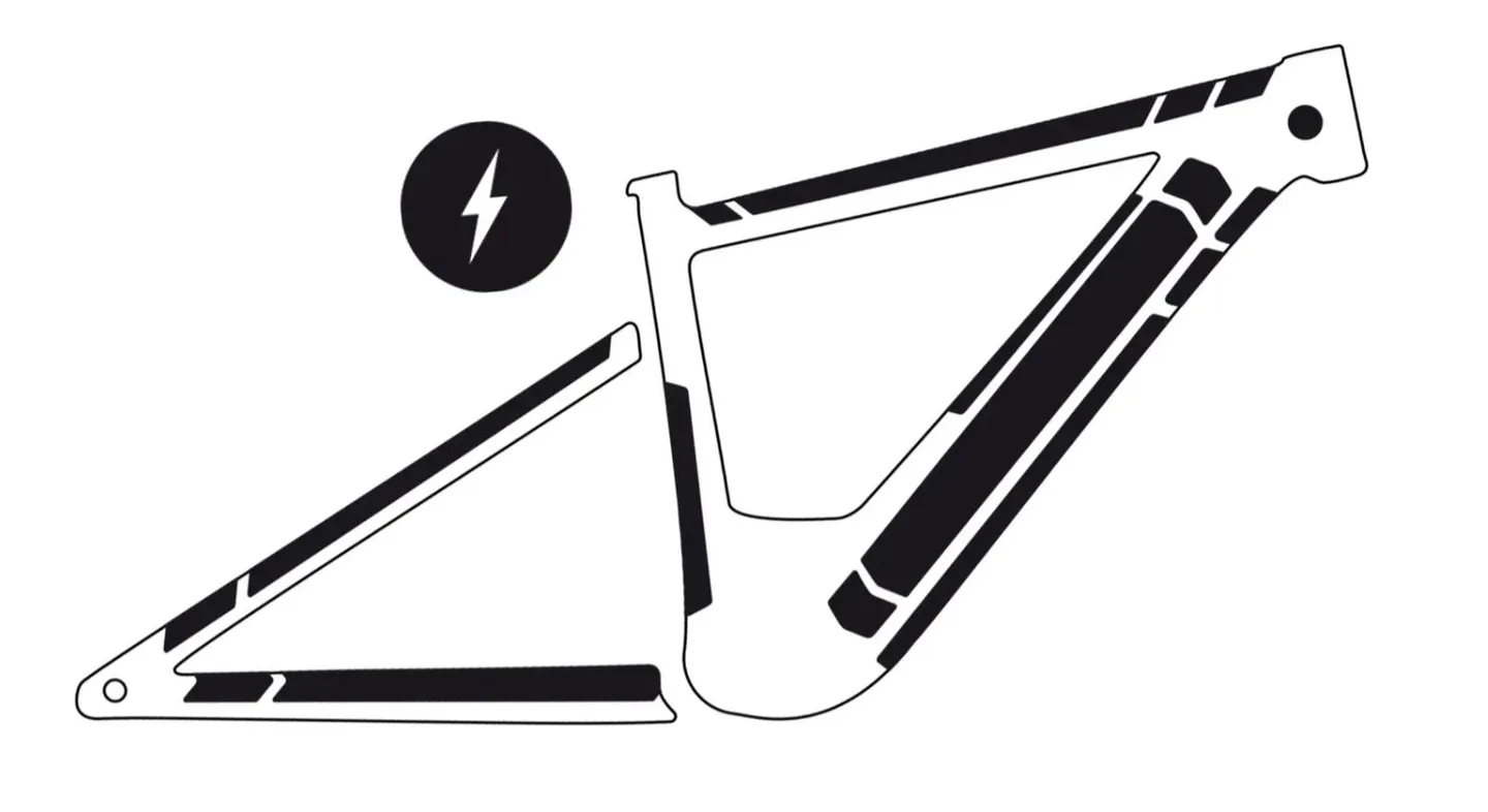 All Mountain Style AMS Ramskyddskit E-Bike