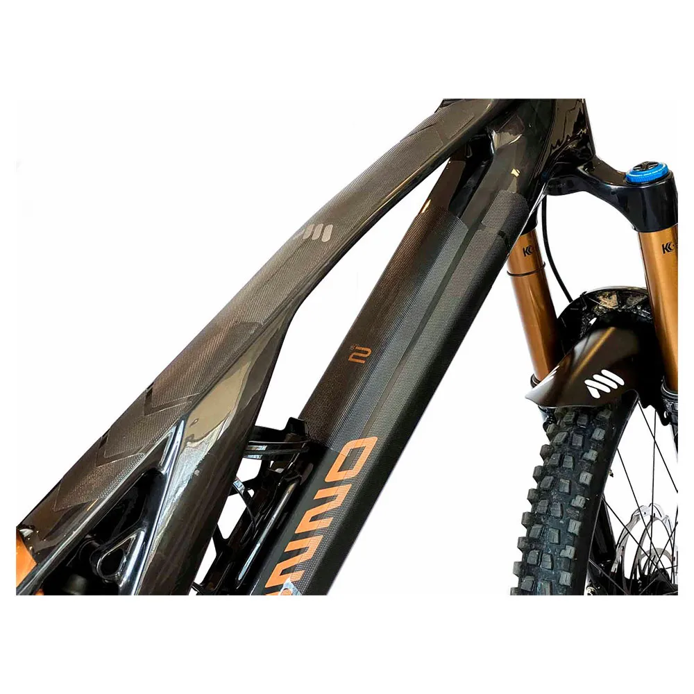 All Mountain Style AMS Ramskyddskit E-Bike, Clear / silver, One Size