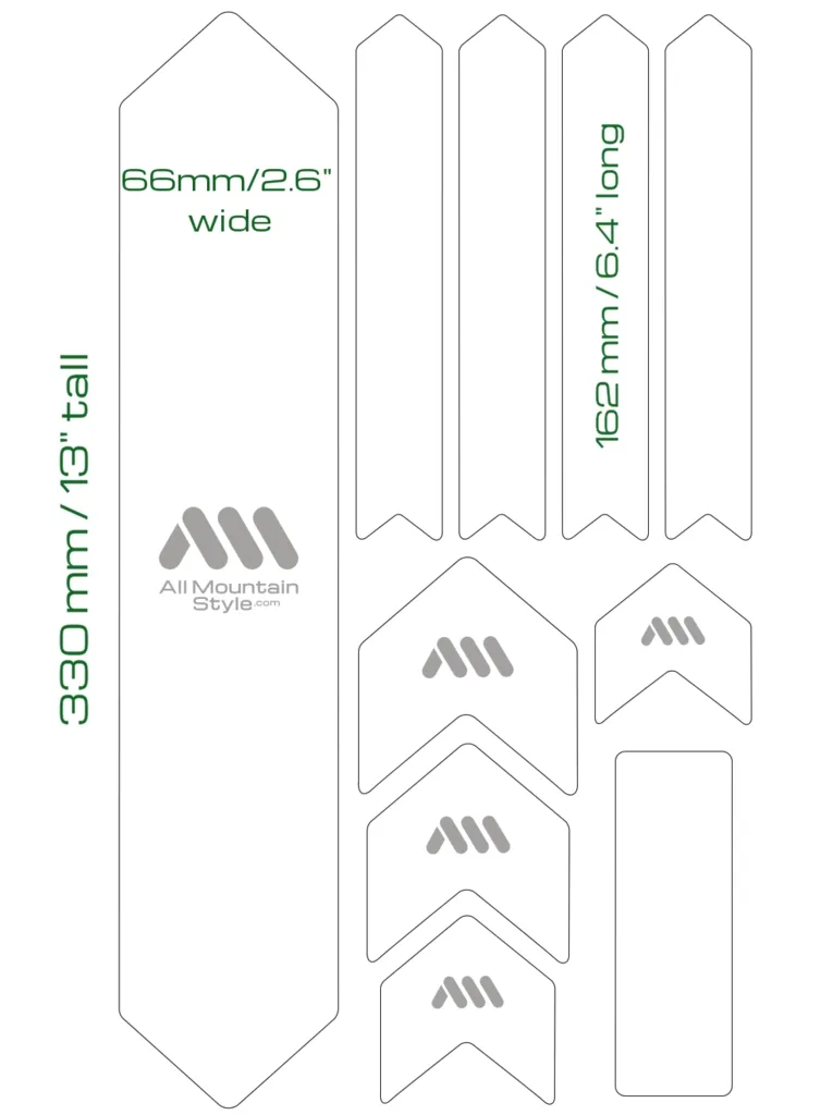 All Mountain Style AMS Ramskyddskit Extra All Mountain Style AMS Ramskyddskit Extra