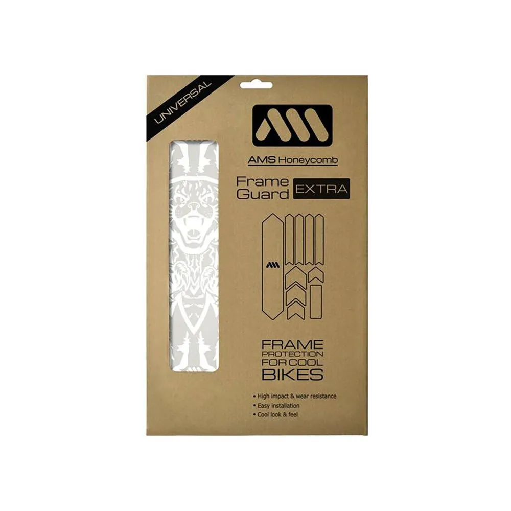 All Mountain Style Honeycomb Ramsskyddsklistermärken, Kriss kyle white, One Size
