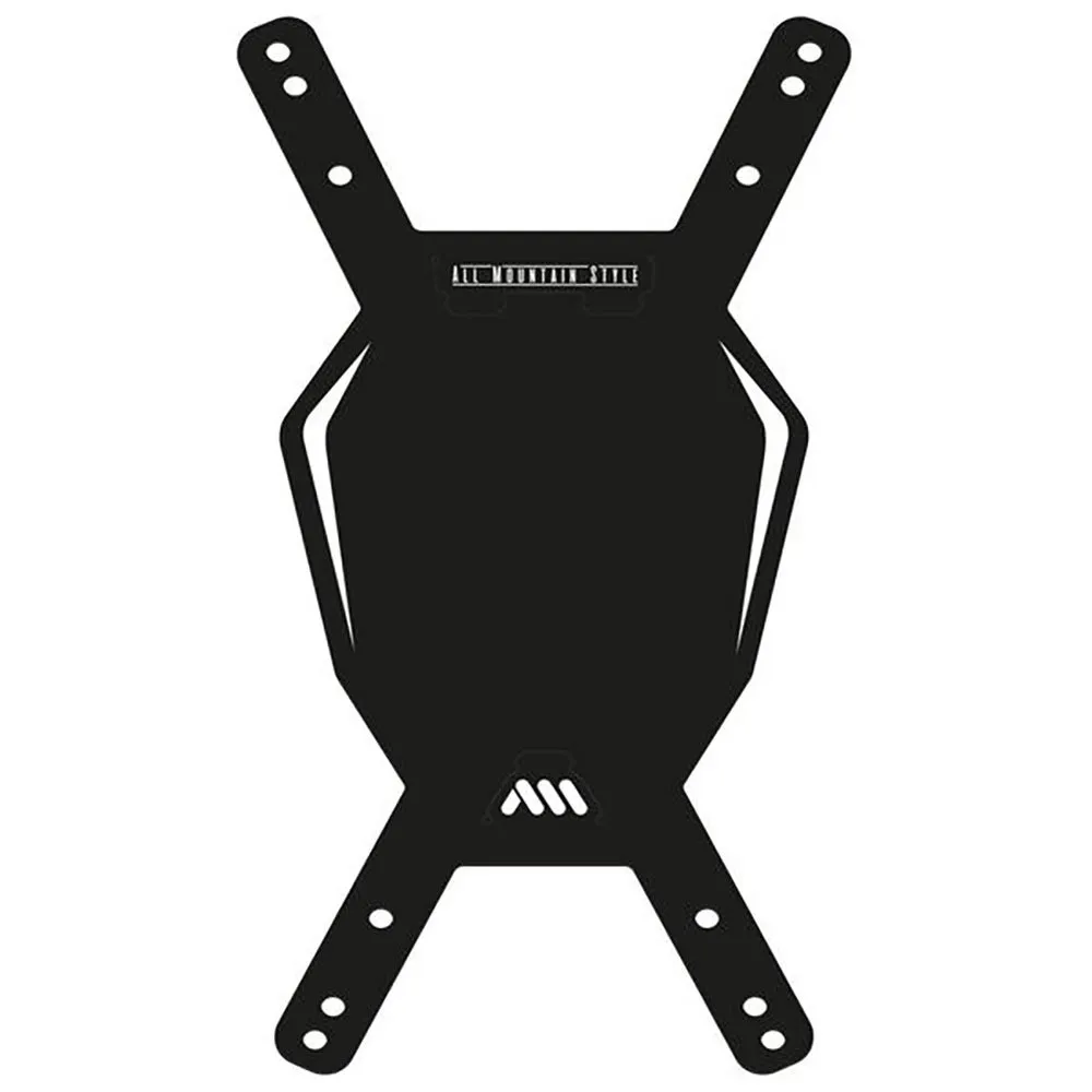 All Mountain Style Registreringsskylt, Black / white, One Size